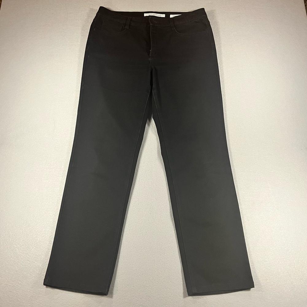 Jones New York Jeans Lexington Straight With Studded Pockets Size 12